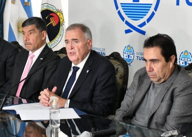 Jaldo intervino un municipio de Tucumán por un escándalo de narcotráfico