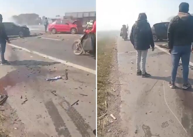 Tucumán: más de diez autos chocaron en una autopista y hay al menos trece heridos