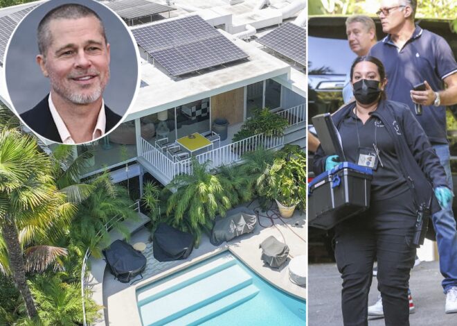 Robaron en la mansión de Brad Pitt en Los Ángeles mientras el actor estaba de viaje