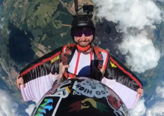 Murió Liam Byrne, campeón británico de salto base, tras lanzarse desde una montaña en los Alpes suizos