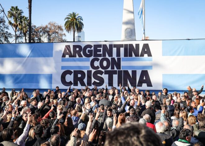 Javier Milei, sobre la marcha a favor de Cristina Kirchner: “La vi como un partido homenaje”