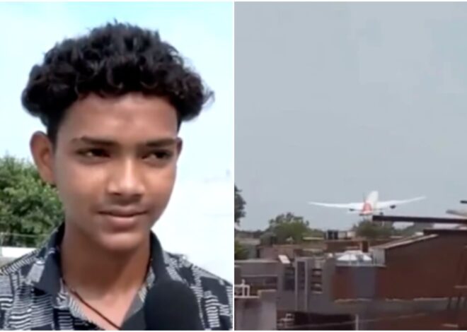 La historia del adolescente que filmó el video del accidente de Air India que dio la vuelta al mundo La historia del adolescente que filmó el video del accidente de Air India que dio la vuelta al mundo