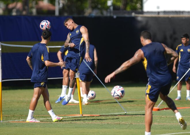 Del golpe ante Benfica al desafío con Bayern: Boca se recompone en la calma de la Florida Del golpe ante Benfica al desafío con Bayern: Boca se recompone en la calma de la Florida