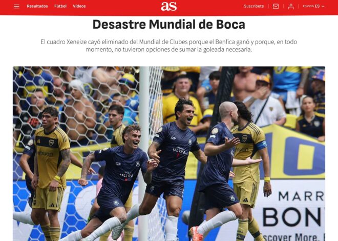 Boca, eliminado del Mundial: las críticas de prestigiosos medios deportivos extranjeros