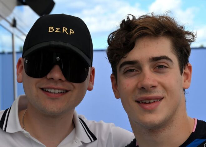 Los videos del divertido reencuentro entre Franco Colapinto y Bizarrap en Austria Los videos del divertido reencuentro entre Franco Colapinto y Bizarrap en Austria