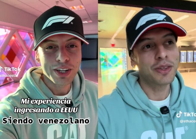 Es venezolano, pasó a Estados Unidos a un día de que caducara su visa y revela el proceso Es venezolano, pasó a Estados Unidos a un día de que caducara su visa y revela el proceso