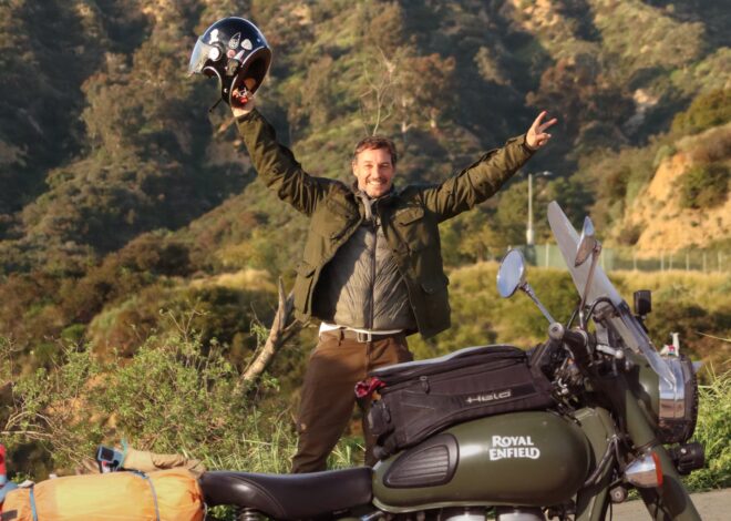 Hizo Ushuaia-Alaska en moto, está al borde de otra hazaña y cuenta qué lugar prefiere: “El país es una locura de lindo”