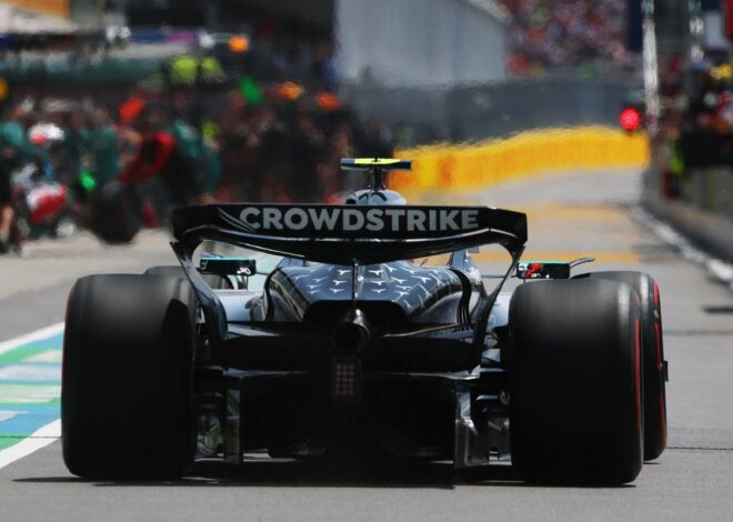 Mercedes monta la tercera unidad de potencia en sus W16 en Canadá Mercedes monta la tercera unidad de potencia en sus W16 en Canadá
