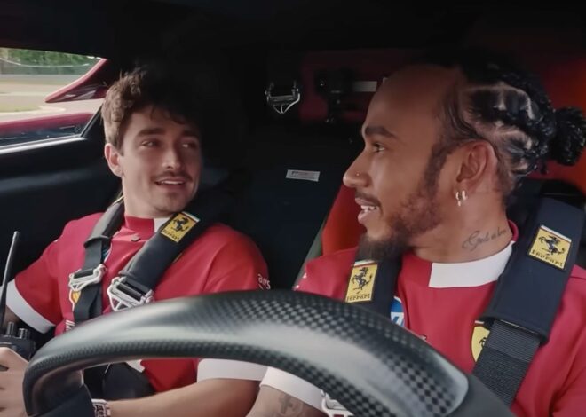 Ferrari: a la espera de un SF-25 mejor, Leclerc y Hamilton se divierten en un F80 Ferrari: a la espera de un SF-25 mejor, Leclerc y Hamilton se divierten en un F80
