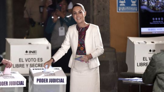Avanza en México la inédita elección popular de jueces: ya votaron la presidenta Sheinbaum y López Obrador Avanza en México la inédita elección popular de jueces: ya votaron la presidenta Sheinbaum y López Obrador
