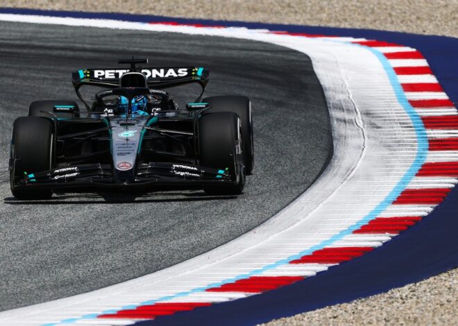 Russell lidera la FP1 del GP de Austria sobre Verstappen y Colapinto es 16º