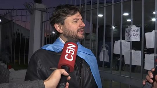 Liberaron a Grabois en Lugano: "No hay que tener miedo y enfrentarlos..."