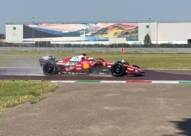 Zhou Guanyu debuta al volante de un Ferrari de F1 en un test en Fiorano
