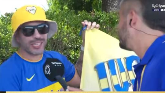 Vendió su auto para ver a Boca en el Mundial de Clubes: la locura de un hincha correntino Vendió su auto para ver a Boca en el Mundial de Clubes: la locura de un hincha correntino