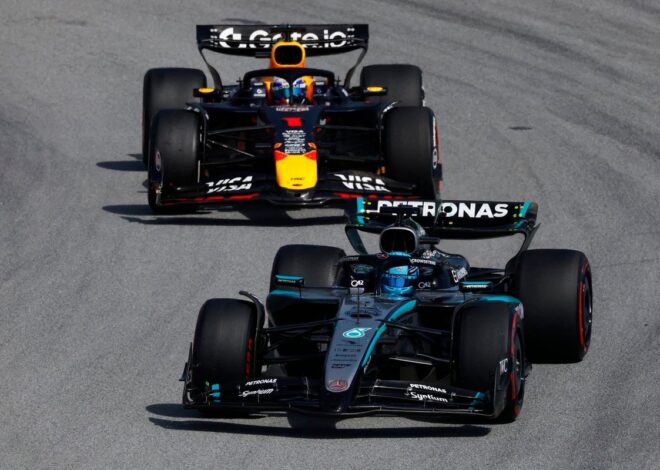 Russell acusa a Verstappen de chocar deliberadamente en España