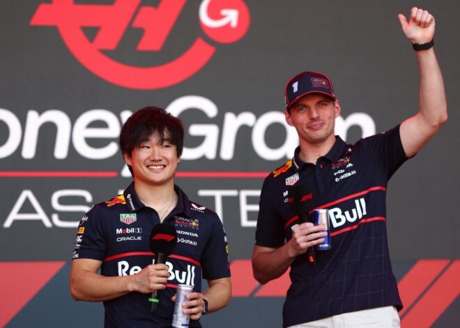 Verstappen responde al pobre rendimiento de Tsunoda: "No es un panqueque" Verstappen responde al pobre rendimiento de Tsunoda: "No es un panqueque"