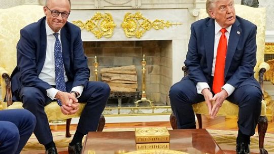 Trump recibió en la Casa Blanca al canciller alemán, Merz: un encuentro tenso, con gestos fríos y provocaciones Trump recibió en la Casa Blanca al canciller alemán, Merz: un encuentro tenso, con gestos fríos y provocaciones
