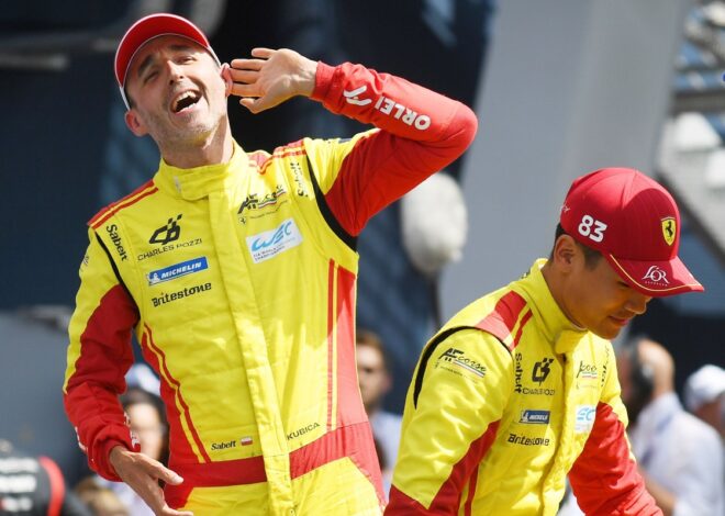 El paddock de la F1 celebra la victoria de Robert Kubica en Le Mans El paddock de la F1 celebra la victoria de Robert Kubica en Le Mans