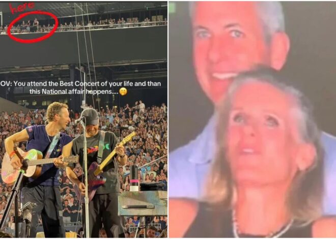 Aparecieron nuevas imágenes de la pareja viral de Coldplay antes de salir en la kiss-cam Aparecieron nuevas imágenes de la pareja viral de Coldplay antes de salir en la kiss-cam