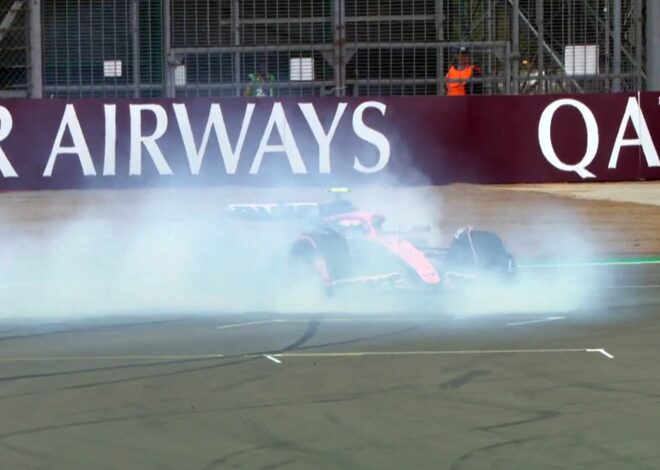 Franco Colapinto se despistó y quedó eliminado en la clasificación del Gran Premio de Silverstone de Fórmula 1