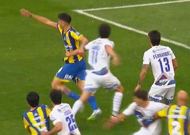 La otra cara del regreso de Ángel Di María: el penal que no fue y Dóvalo cobró para Rosario Central La otra cara del regreso de Ángel Di María: el penal que no fue y Dóvalo cobró para Rosario Central