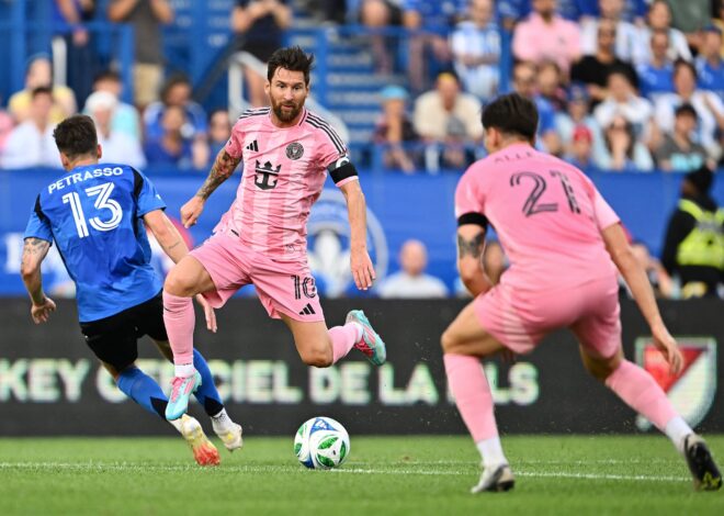 Lionel Messi en Inter Miami vs. Montreal, por la MLS Lionel Messi en Inter Miami vs. Montreal, por la MLS