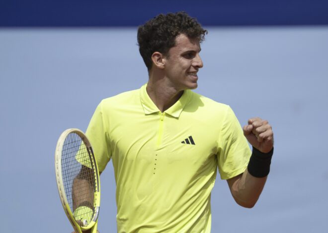 Juan Manuel Cerúndolo vive su gran semana en Gstaad: le ganó a Buse y jugará la final