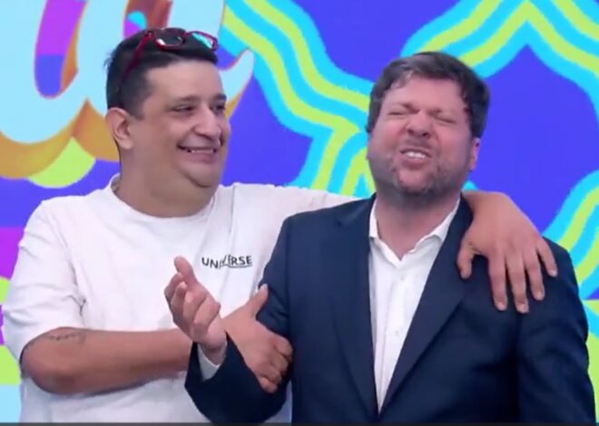 La sorpresa de Guido Kaczka al reencontrarse con un amigo de la infancia en su programa