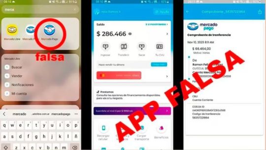 Quiso estafar con la app falsa de Mercado Pago, pero fue detenido y condenado
