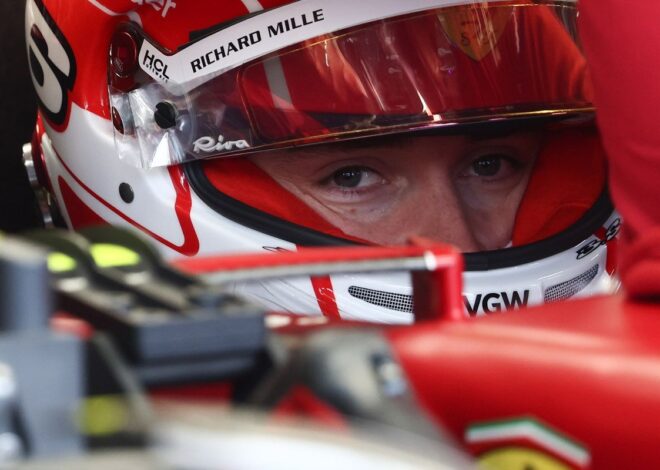 ¿Quién durmió peor anoche? Charles Leclerc ¿Quién durmió peor anoche? Charles Leclerc