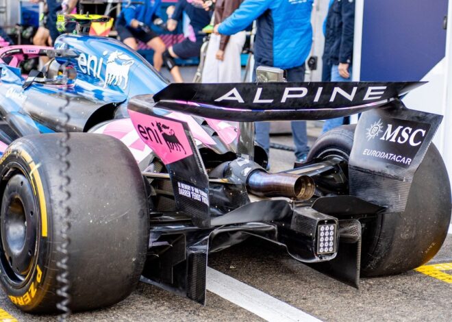 Alpine presentó cambios en el coche para el GP de Bélgica de F1