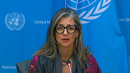 La funcionaria de la ONU en Palestina sancionada por EEUU dijo que se trata de una "intimidación mafiosa"