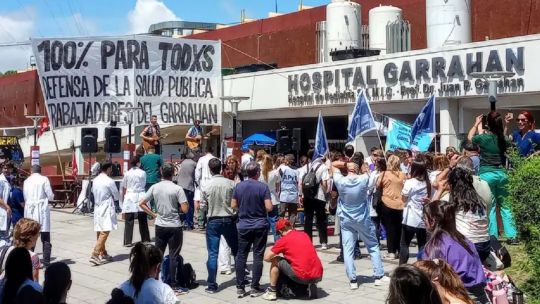 La Asociación del Garrahan repudió la denuncia contra Julia Mengolini y advierte que se “desvía el reclamo” La Asociación del Garrahan repudió la denuncia contra Julia Mengolini y advierte que se “desvía el reclamo”
