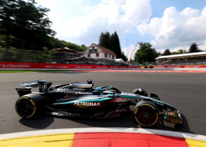 Mercedes iguala en Bélgica el peor resultado de su historia en una clasificación de F1 Mercedes iguala en Bélgica el peor resultado de su historia en una clasificación de F1
