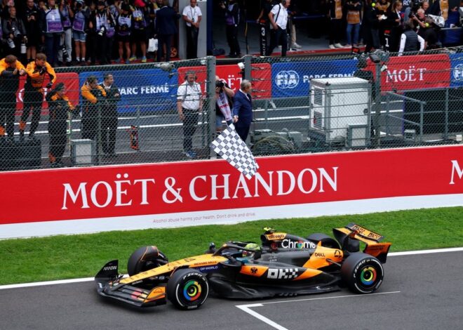 F1 GP Bélgica 2025: Piastri gana sobre Norris, que ejecutó mal; Colapinto 19°