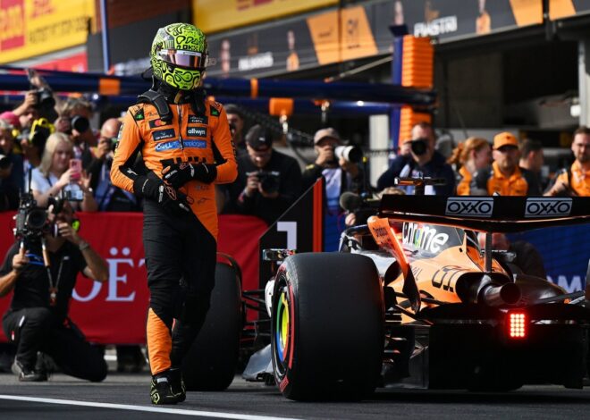 Norris mantiene la calma pese a la "gran diferencia" con Piastri en Bélgica Norris mantiene la calma pese a la "gran diferencia" con Piastri en Bélgica