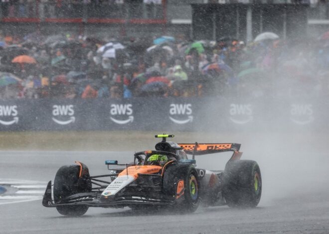 F1 Gran Bretaña 2025: Norris gana, Hulkenberg logra podio y Colapinto no arrancó