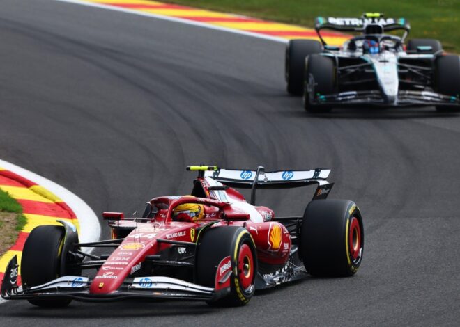 Hamilton, Alonso y Antonelli saldrán desde el pit lane en Spa Hamilton, Alonso y Antonelli saldrán desde el pit lane en Spa
