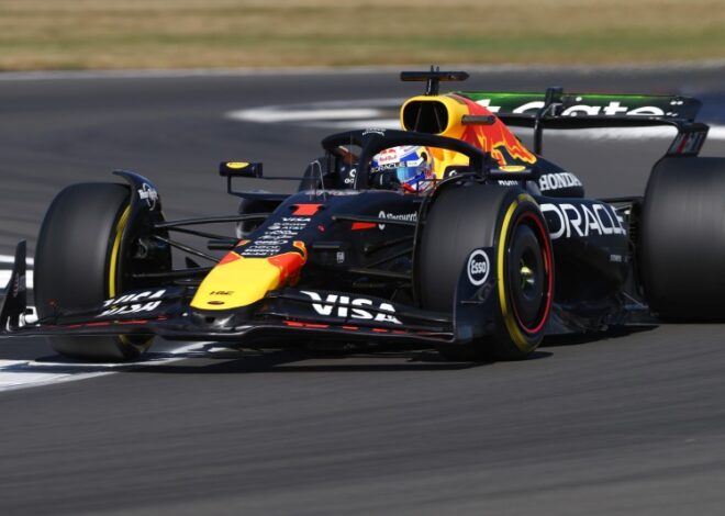 Tandas largas en Silverstone: Verstappen el más rápido, interrogantes para Ferrari