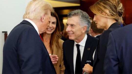 Mauricio Macri y Donald Trump se reencontraron en la final del Mundial de Clubes Mauricio Macri y Donald Trump se reencontraron en la final del Mundial de Clubes