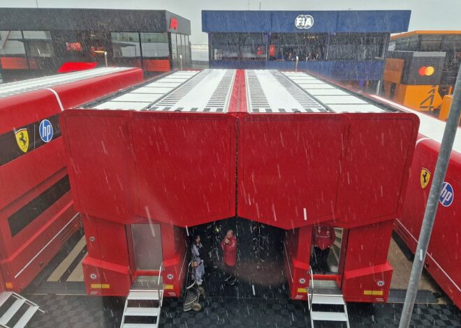 Cómo afrontarán los equipos el frío y la posible lluvia en Silverstone