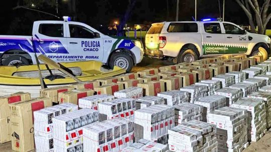 Decomisan casi 67.000 atados de cigarrillos de contrabando Decomisan casi 67.000 atados de cigarrillos de contrabando