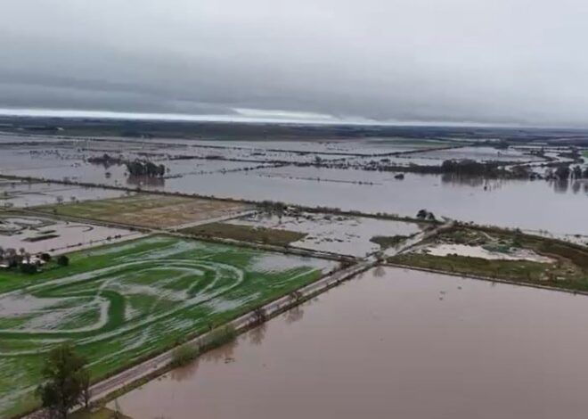 Más de 300 mm: diluvió en el centro del país y se agravó el drama de las zonas inundadas Más de 300 mm: diluvió en el centro del país y se agravó el drama de las zonas inundadas