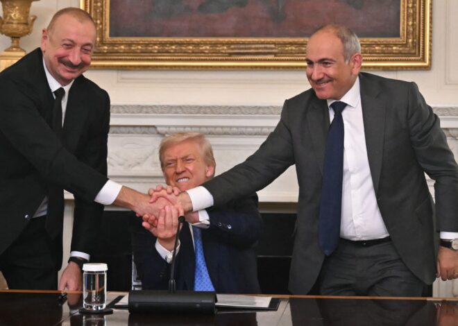 Tras décadas de conflicto, Trump firma un acuerdo de paz entre Azerbaiyán y Armenia en la Casa Blanca