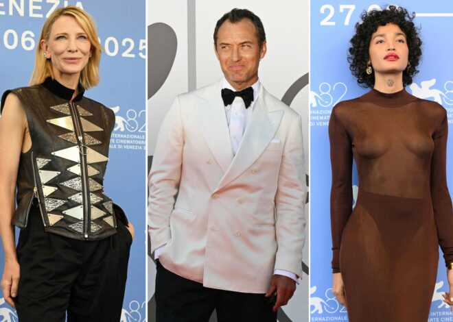 Venecia: de Cate Blanchett y Alicia Vikander a Jude Law y Guillermo del Toro, todas las estrellas que desfilaron por la alfombra roja Venecia: de Cate Blanchett y Alicia Vikander a Jude Law y Guillermo del Toro, todas las estrellas que desfilaron por la alfombra roja