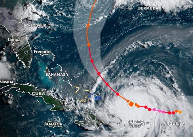 Huracán Erin: qué se espera en las próximas horas de la tormenta que avanza a un ritmo inesperado cerca de EE.UU. Huracán Erin: qué se espera en las próximas horas de la tormenta que avanza a un ritmo inesperado cerca de EE.UU.