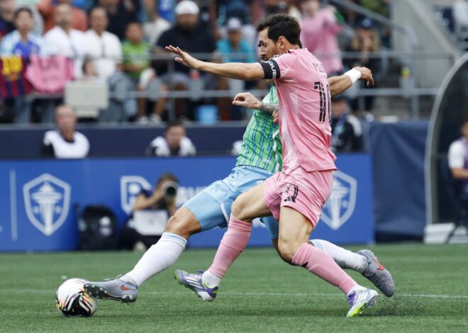 Lionel Messi en Inter Miami vs. Seattle Sounders, por la final de la Leagues Cup Lionel Messi en Inter Miami vs. Seattle Sounders, por la final de la Leagues Cup