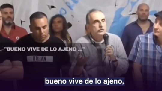 "Voy de caño" y "respeto al oficio de chorro": el video contra Kicillof, Moreno, Grabois y Dady Brieva que compartió Manuel Adorni