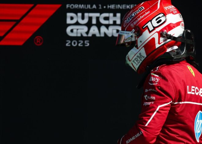 Leclerc lamenta la "muy mala" clasificación de Ferrari en Zandvoort Leclerc lamenta la "muy mala" clasificación de Ferrari en Zandvoort