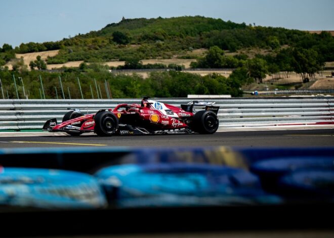 Pirelli termina sus pruebas en Hungría con Alpine y Ferrari Pirelli termina sus pruebas en Hungría con Alpine y Ferrari